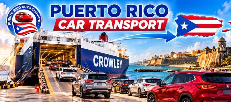 Puerto Rico car transport from the U.S. mainland to the island